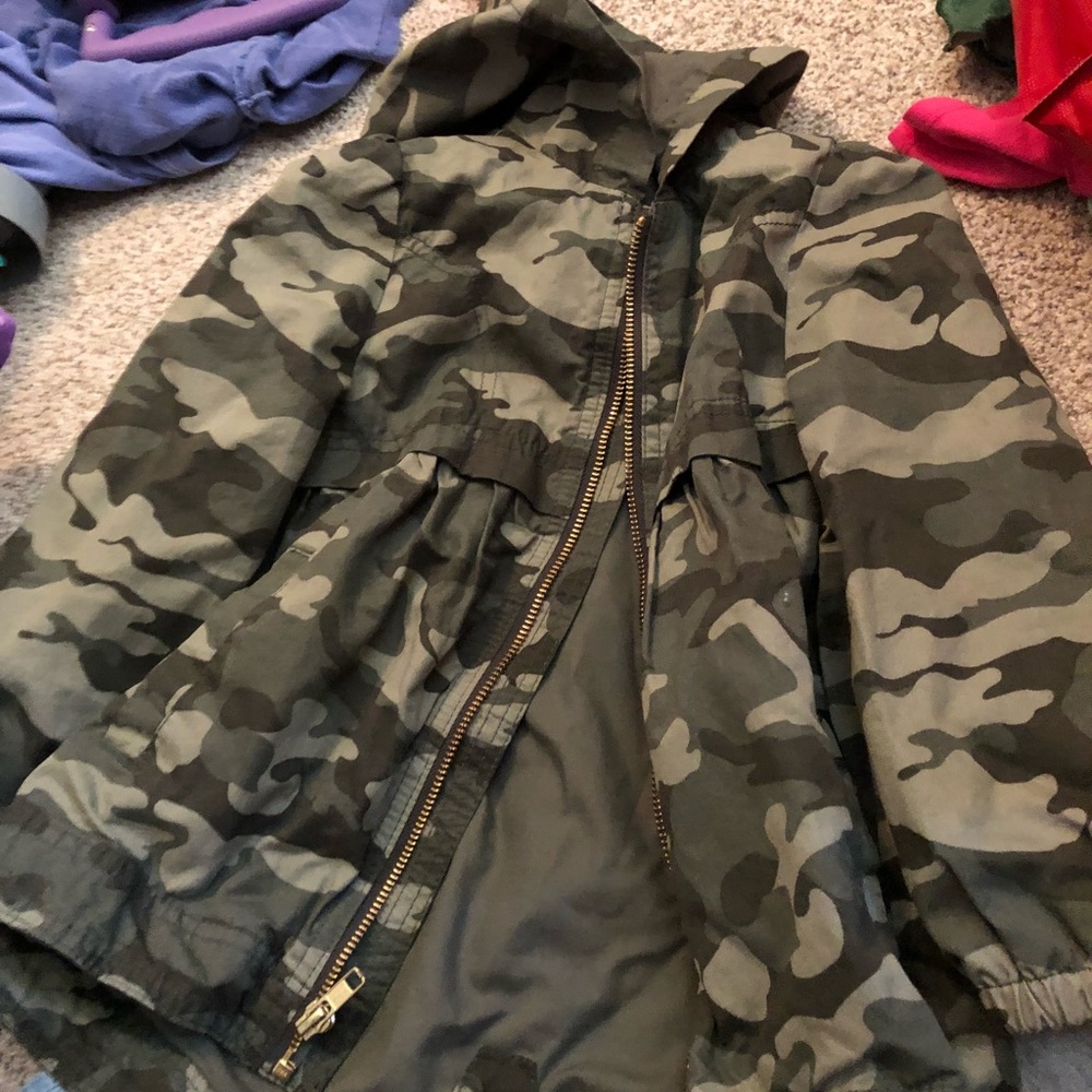 Kids camo jacket
